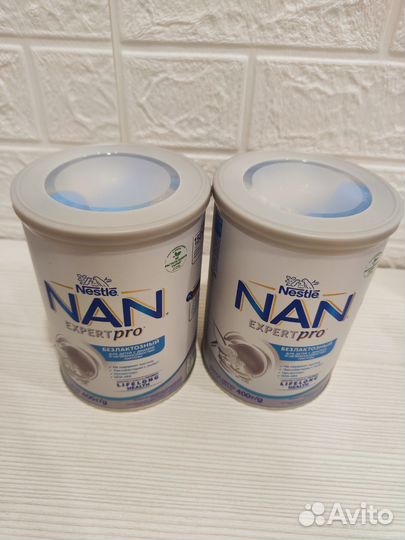 Детская смесь нан безлактозная