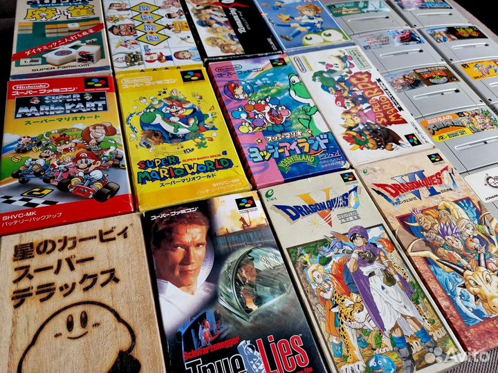 Картриджи для Super famicom (snes)