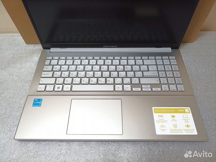 Ноутбук Asus Vivobook i3-N305 / 8гб / 256гб ssd