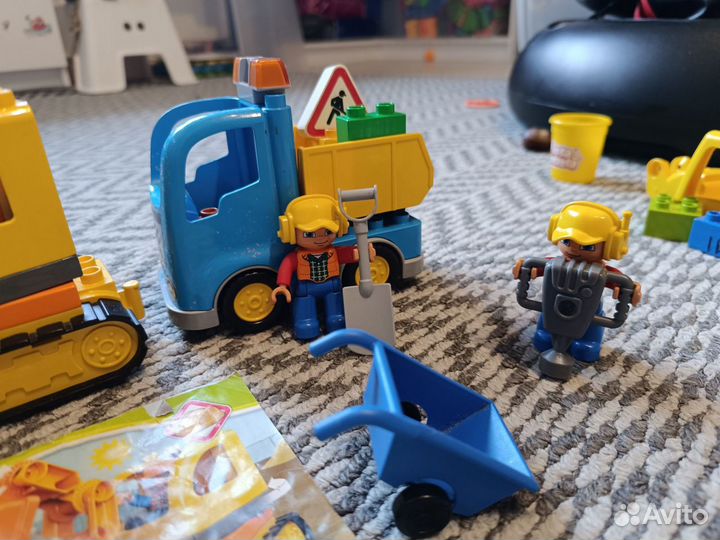 Lego duplo стройплощадка два набора