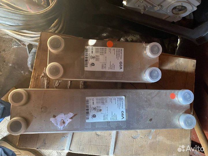 Паяный пластинчатый теплообменник GEA GBS 500H-34