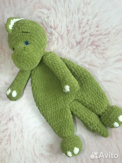 Игрушка-комфортер (динозаврик)