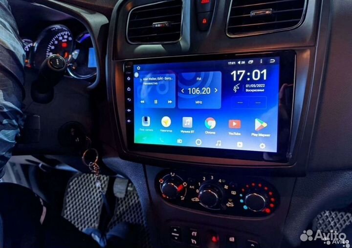 Магнитола Renault Logan 2 / Sandero Android IPS