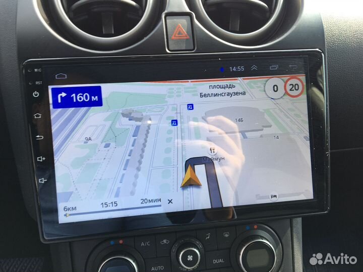 Автомагнитола на все авто, диагнональ 10.1