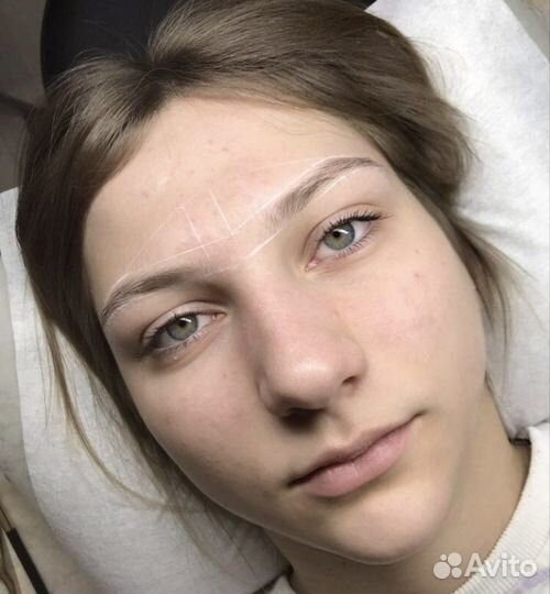 Оформление бровей