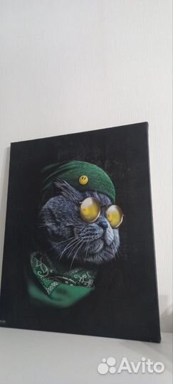 Картина с котом
