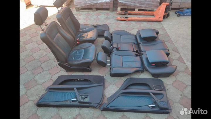 Салон кожаный designa w210 универсал