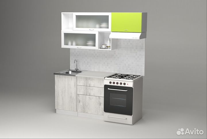 Кухонный гарнитур Илона экстра 1700 мм