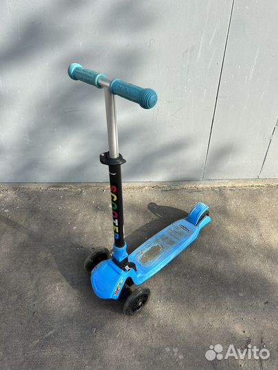 Самокат детский трехколесный бу