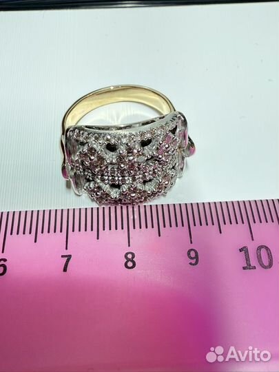 Кольцо с бриллиантами 1 карат