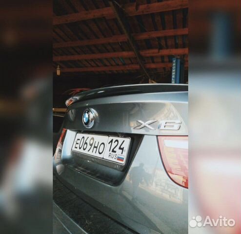 Спойлер bmw x6 e71 перфоманс
