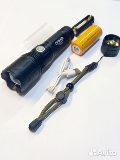 Фонарь светодиодный огонь Р90