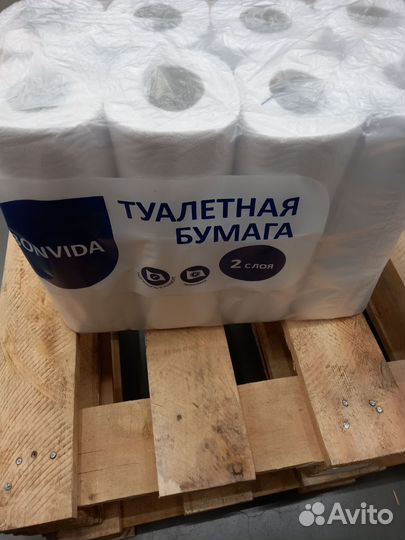 Туалетная бумага bonvida 24 рулона