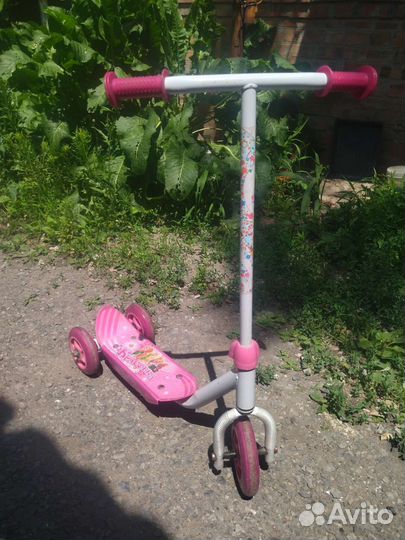 Самокат детский трехколесный бу