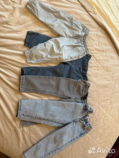 Комплект брюк/Petit Bateau/Next на 2-2,5 года