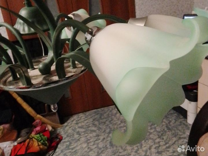 Люстра потолочная бу