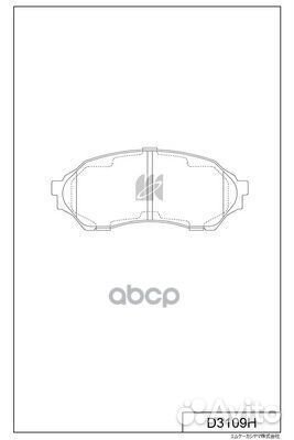 Колодки тормозные дисковые + противоскрипные пл