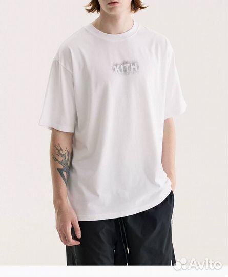 Футболка Kith Classic Box Logo T-shirt White