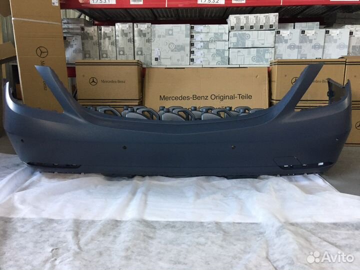 Бампре задний Mercedes W222