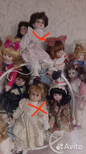 Кукла фарфоровая коллекционная Германия