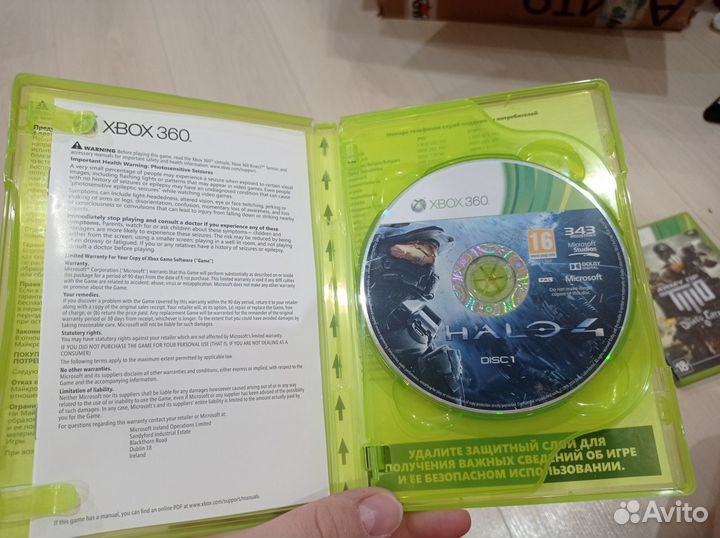 Halo 4 на xbox 360 (лицензия)