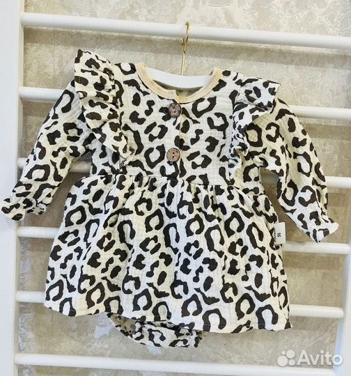 Боди платье на девочку