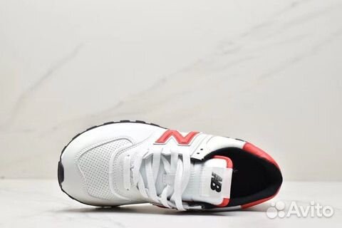 New Balance 574 White-Red (39р)