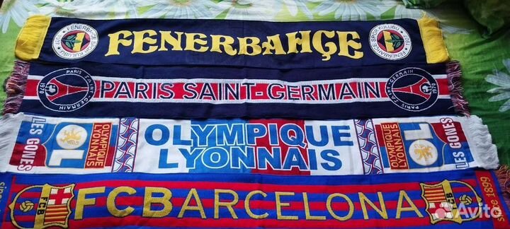 Коллекция, футбольные шарфы