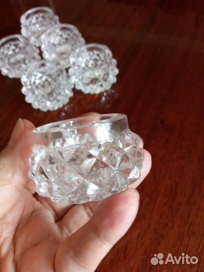 Хрустальная солонка СССР