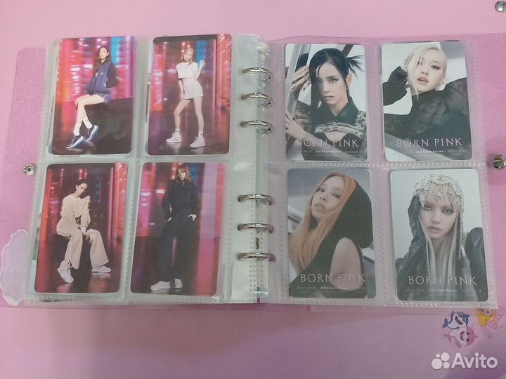 Биндер для карточек(заполненный)