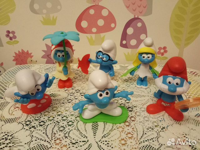 Коллекция Смурфиков (Бургер Кинг)