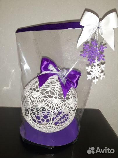 Новогоднее украшение - шар