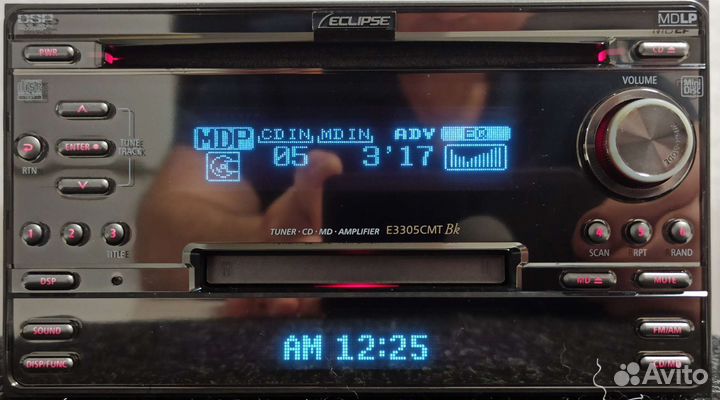 Eclipse е3305CMT BK (CD/MD/FM 2