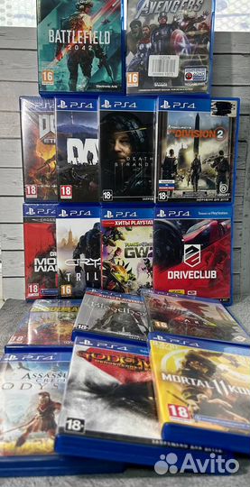 Диски Б.У-PS4