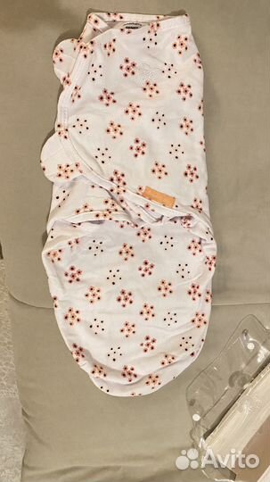 Пеленка-кокон swaddleme 0-3 месяца