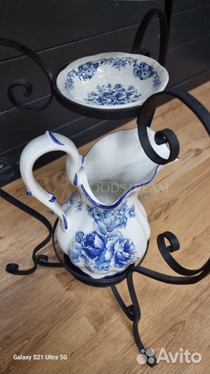 Подставка.Умывальник.Кувшин. Антиквариат