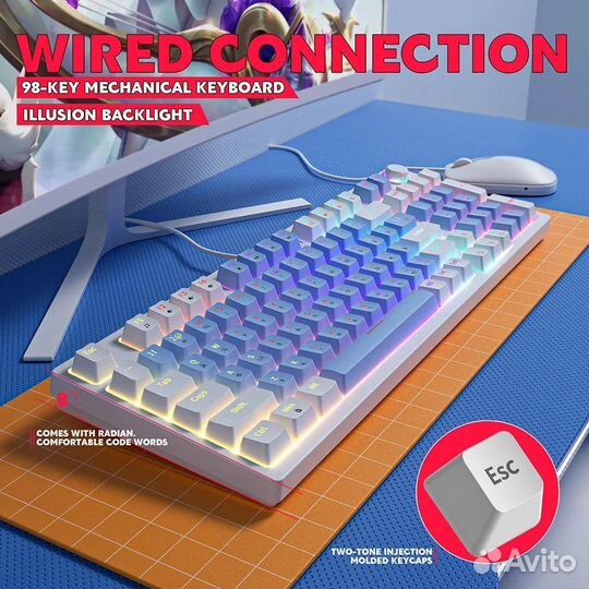 Механическая клавиатура Zifriend ZA981