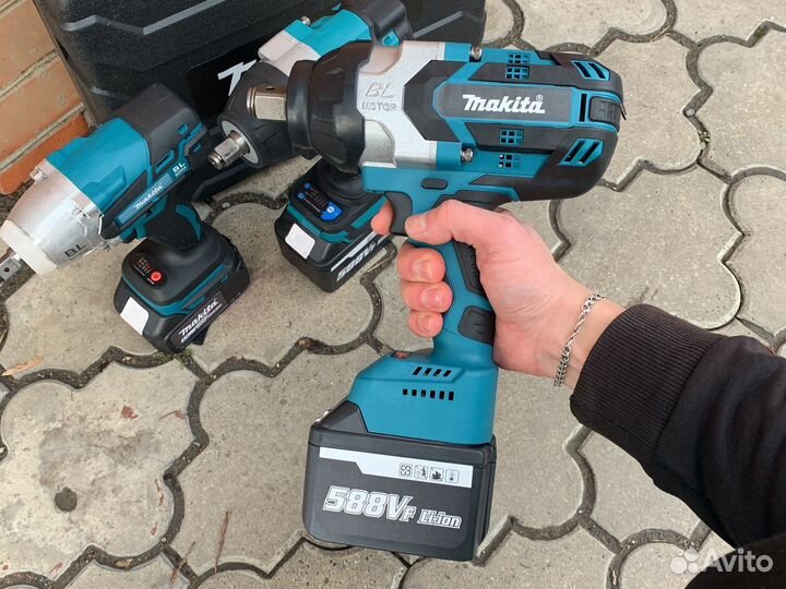 Гайковерт аккумуляторный Makita 600-1200нм