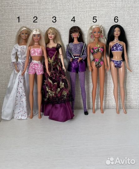 Куклы Барби из 90-х и 2000-х
