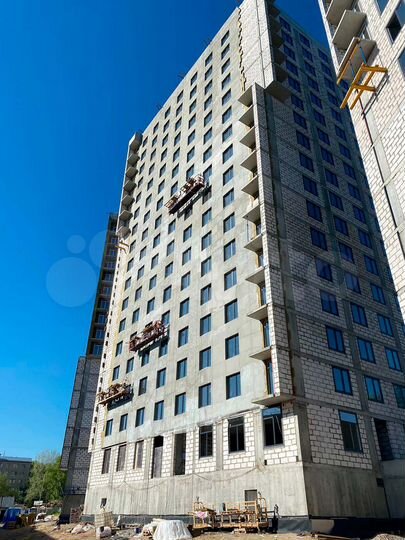 2-к. квартира, 51,4 м², 8/17 эт.