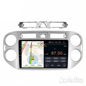 Магнитола Parafar VW Tiguan 2013-2015 Android
