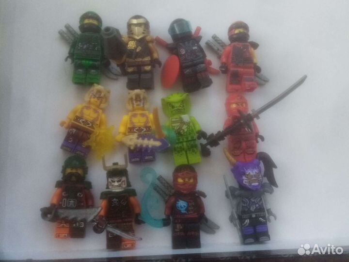 Lego ниндзяго минифигурки