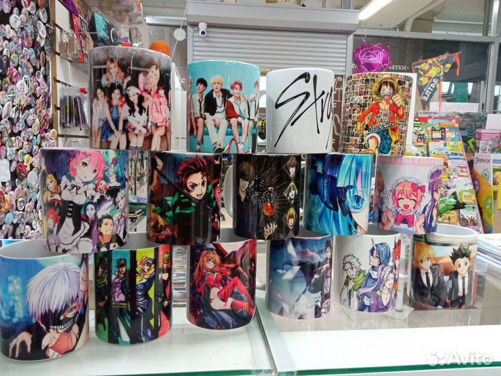 Кружка аниме, geek, K-pop