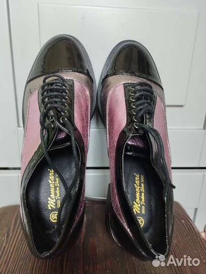 Ботильоны лакированные 39 р.Новые