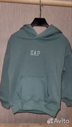 Новая толстовка худи с начесом Gap