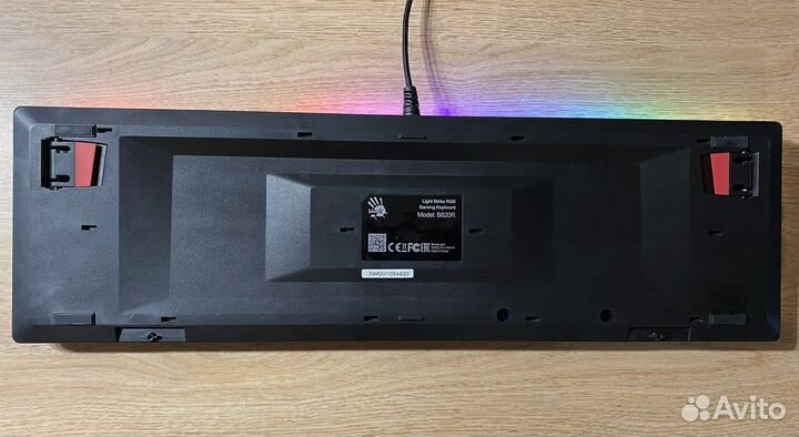 Игровая клавиатура A4Tech Bloody B820R Red S