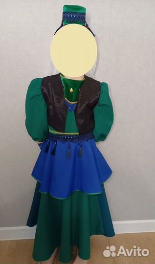 Костюм кавказский, татарский, павлина