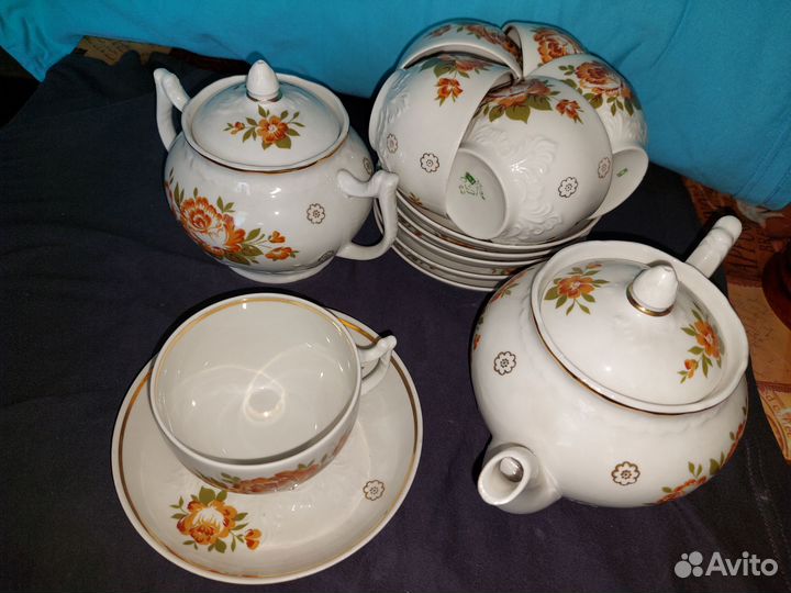 Сервизы чайные и кофейный