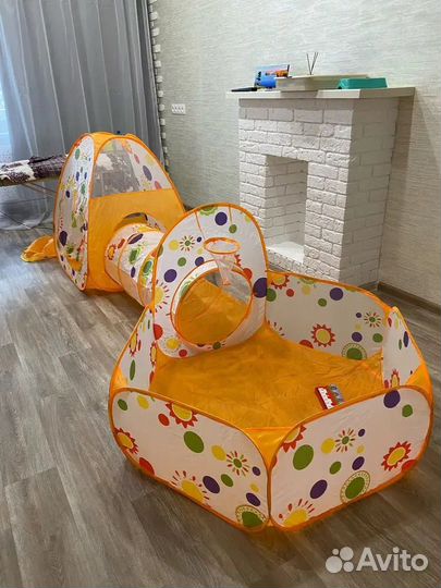 Детский игровой тоннель палатка детская