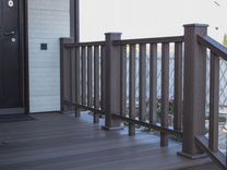 Ограждения для террасы и балкона из дпк